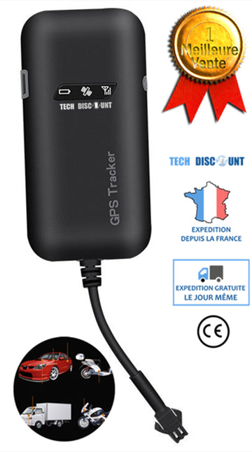 TD® GPS tracker pour motos voitures enfant vélo localisation traceur en temps réel antivol portable anti-perte surveillance conduite